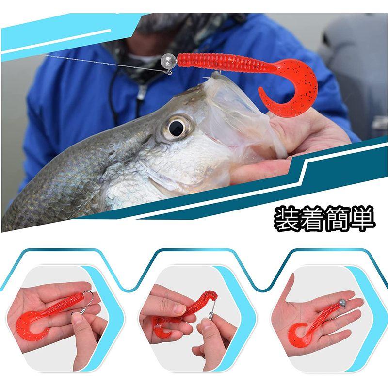 即納！最大半額！】 EASY CATCH 丸型 ジグヘッド セット アジング