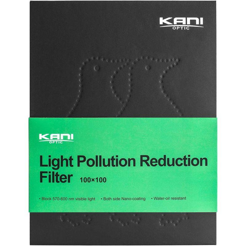 KANI 角型フィルター LPRF Light Pollution Reduction Filter 光害カットフィルター 角型フィルター 角型フィルター LPRF Light Pollution Reduction Filter 光害カットフィルター 100mm