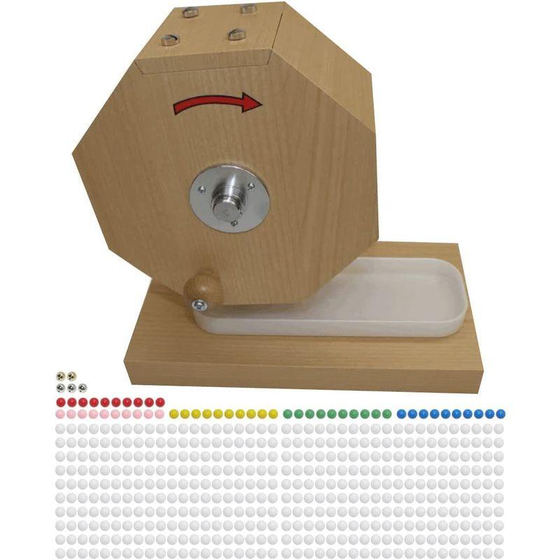 日本VCS ガラポン抽選機 抽選球付き 抽選用品 (300球用＋255球) 木製抽選器 （ガラポン・ガラガラ） 300球用 抽選玉255球付 ガラポン抽選機 抽選球付き 抽選用品 300球用＋255球 木製抽選器 ガラポン ガラガラ 300球用 抽選玉255球付 穴あり