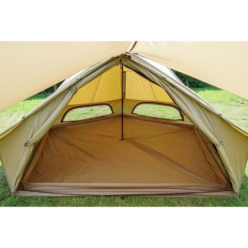 【〜6/6まで出品】 ogawa(オガワ) アウトドア キャンプ テント グロッケ16 T/C 9人用 サンドベージュ 2784 【NAN1712123932】(62339円)
