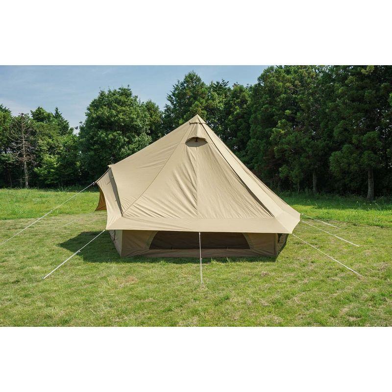 【〜6/6まで出品】 ogawa(オガワ) アウトドア キャンプ テント グロッケ16 T/C 9人用 サンドベージュ 2784 【NAN1712123932】(62339円)
