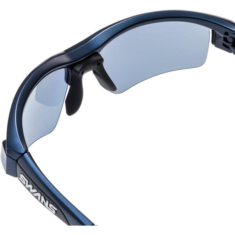 SWANS (スワンズ) スポーツ 偏光 サングラス ライオンシン アイスブルーカラー AMZ-LI SIN-0167 MEBL ダークメタ スワンズ スポーツ 偏光 サングラス ライオンシン アイスブルーカラー AMZ LI SIN MEBL ダークメタ