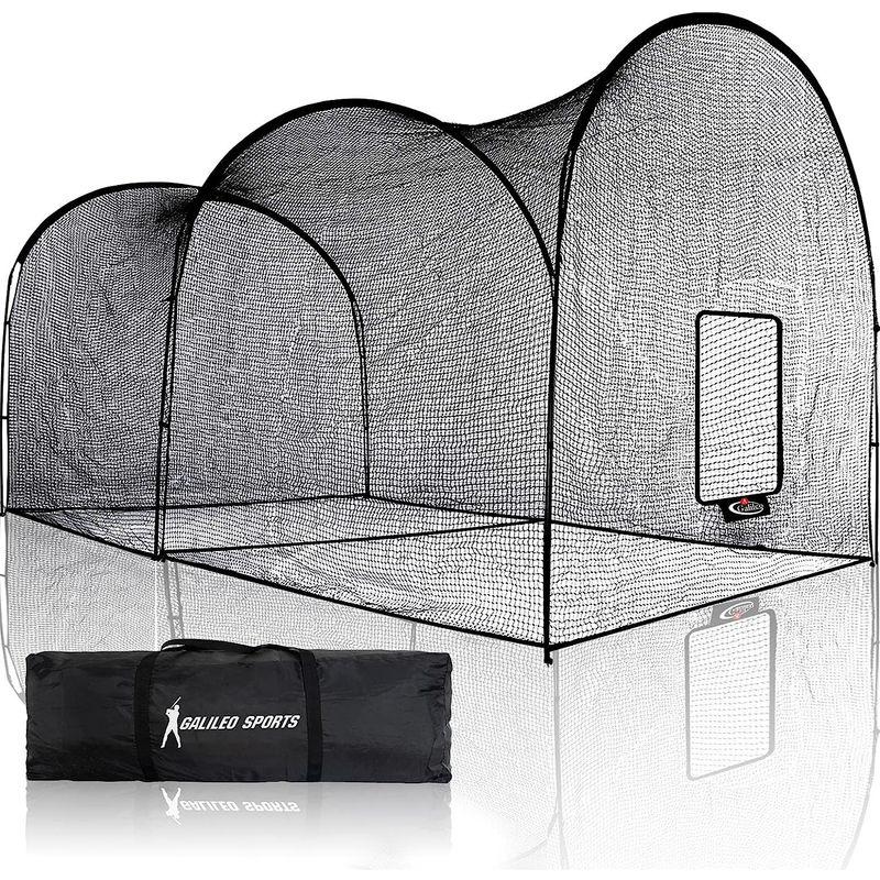 バッティングゲージ 野球バッティングネット 防球ネット 軟式硬式 6.7m 野球バッティングネット 防球ネット 軟式硬式 7m