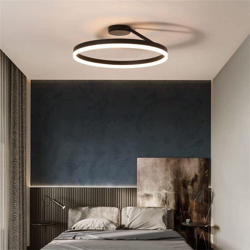 INVITOP LED シーリングライト おしゃれ 北欧 照明器具 天井 リモコン付 無段階調光調色タイプ 日本語取説付き リモコン/スマホ LED シーリングライト おしゃれ 北欧 照明器具 天井 リモコン付 無段階調光調色タイプ 日本語取説付き リモコン/スマホ