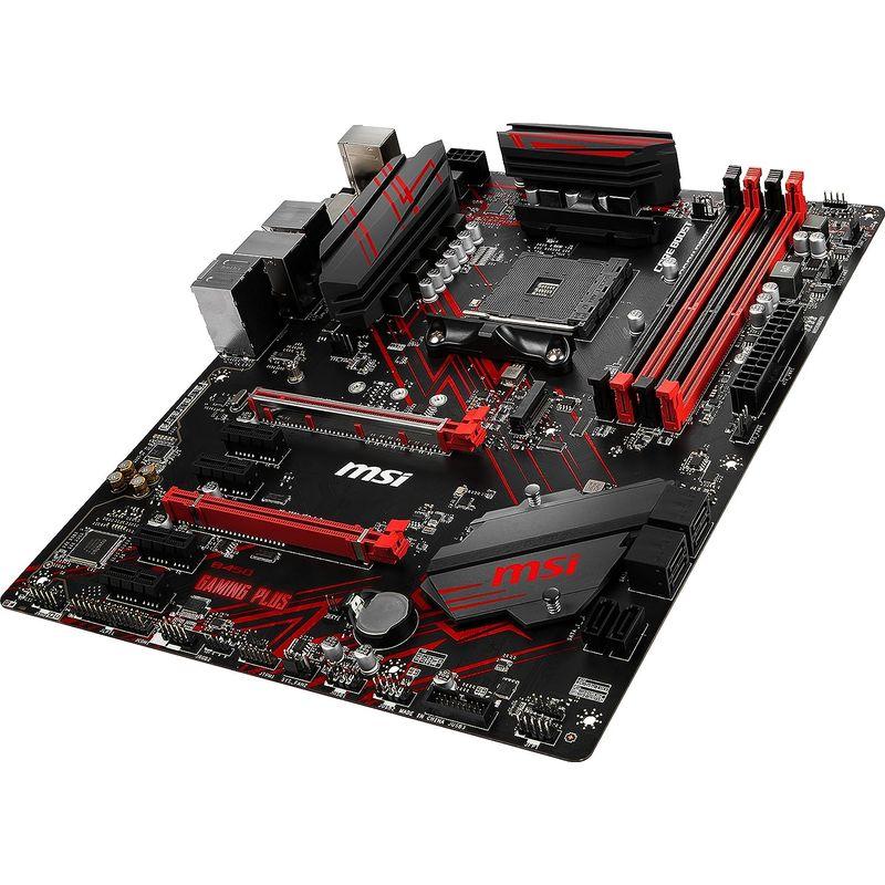 高評価続出！ MSI B450 GAMING PLUS ATX ゲーミングマザーボード AMD B450チップセット搭載 MB4527 【B2070257737】(13159円)
