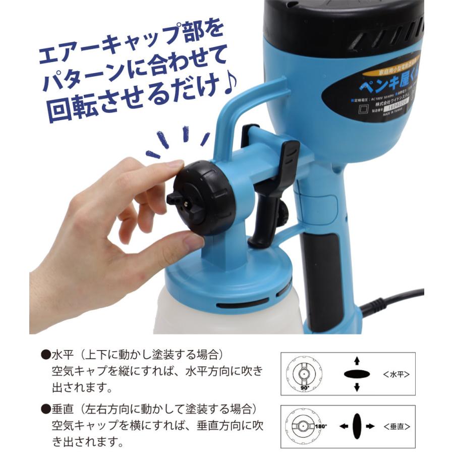 スプレーガン 電動 【交換用コンテナセット】 電動スプレーガン 塗装