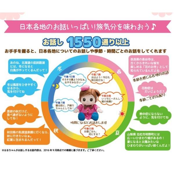 敬老の日 ギフト おしゃべり人形 ぬいぐるみ 高齢者 おしゃべりロボット ぬいぐるみ 女の子 アイデア雑貨1000点以上mono生活 はるちゃんと一緒に旅気分 敬老の日 しゃべる人形 おしゃべり人形 はるちゃん コミュニケーションロボット 売り出し一掃