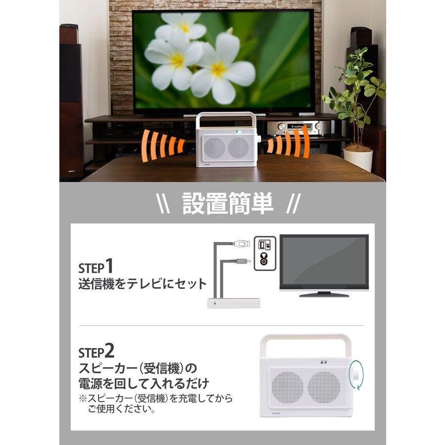 テレビとスピーカーセット5000円 ショップジャパン（Shop Japan） 楽ちんヒアリング お手元テレビ