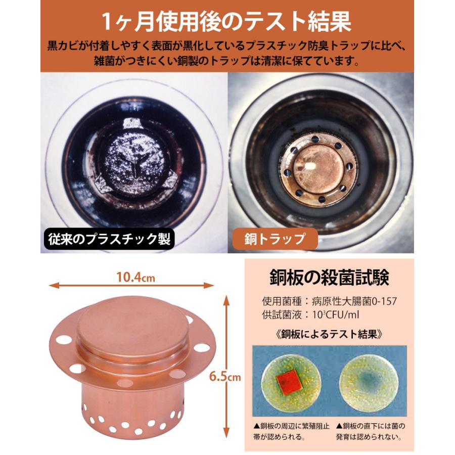 排水口 排水溝 蓋 銅 シンク 台所 流し ふた ゴミ受け 銅トラップ キッチン 銅製 トラップ 排水溝カバー 排水口カバー ぬめり ぬめり防止 滑り ヌメリ 抗菌 アイデア雑貨1000点以上MONO生活 - 通販 - Yahoo ショッピング
