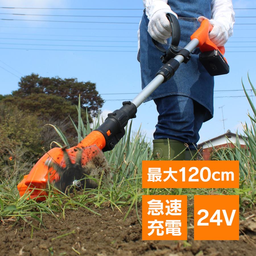 YARD FORCE（ヤードフォース） 耕運機 小型 ミニ耕運機 草刈り機 刈 