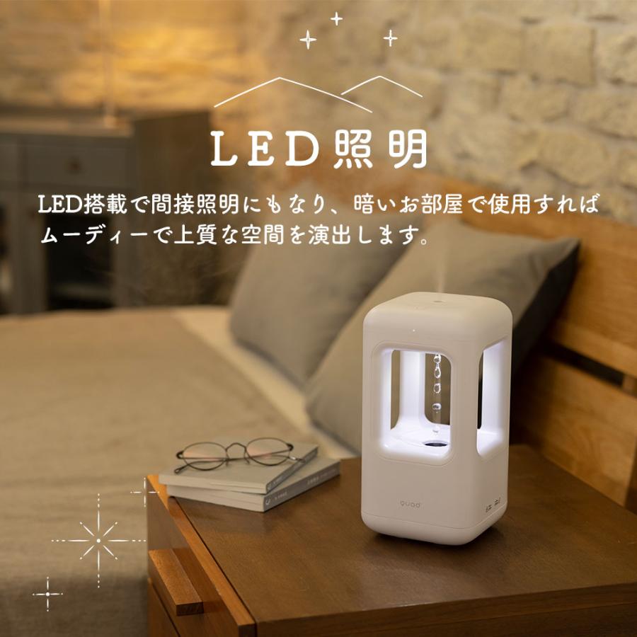 【10%還元】 加湿器 反重力 おしゃれ 超音波式 反重力デザイン加湿器 卓上加湿器 小型 コンパクト USB コンセント G-moist（ジーモイスト） |  | 03