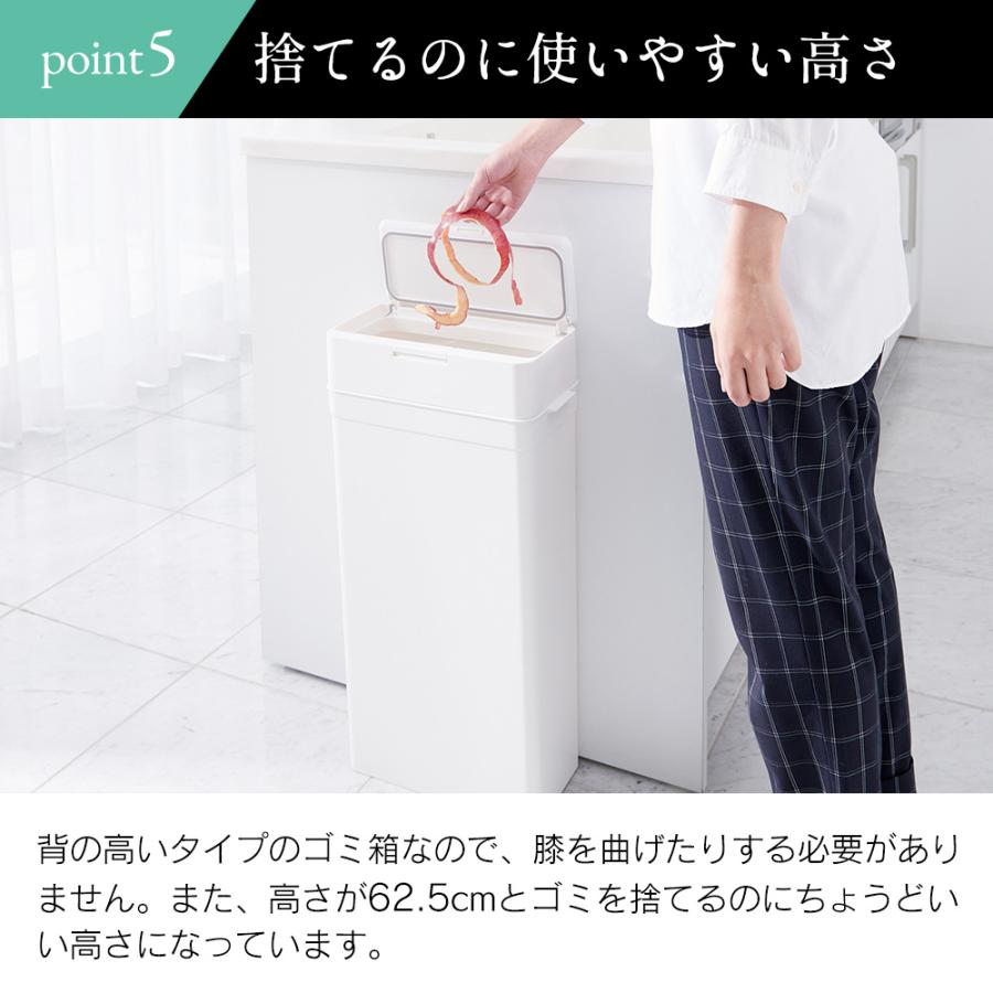 Like-it（ライクイット） ゴミ箱 密閉 25リットル 臭わない 蓋付き