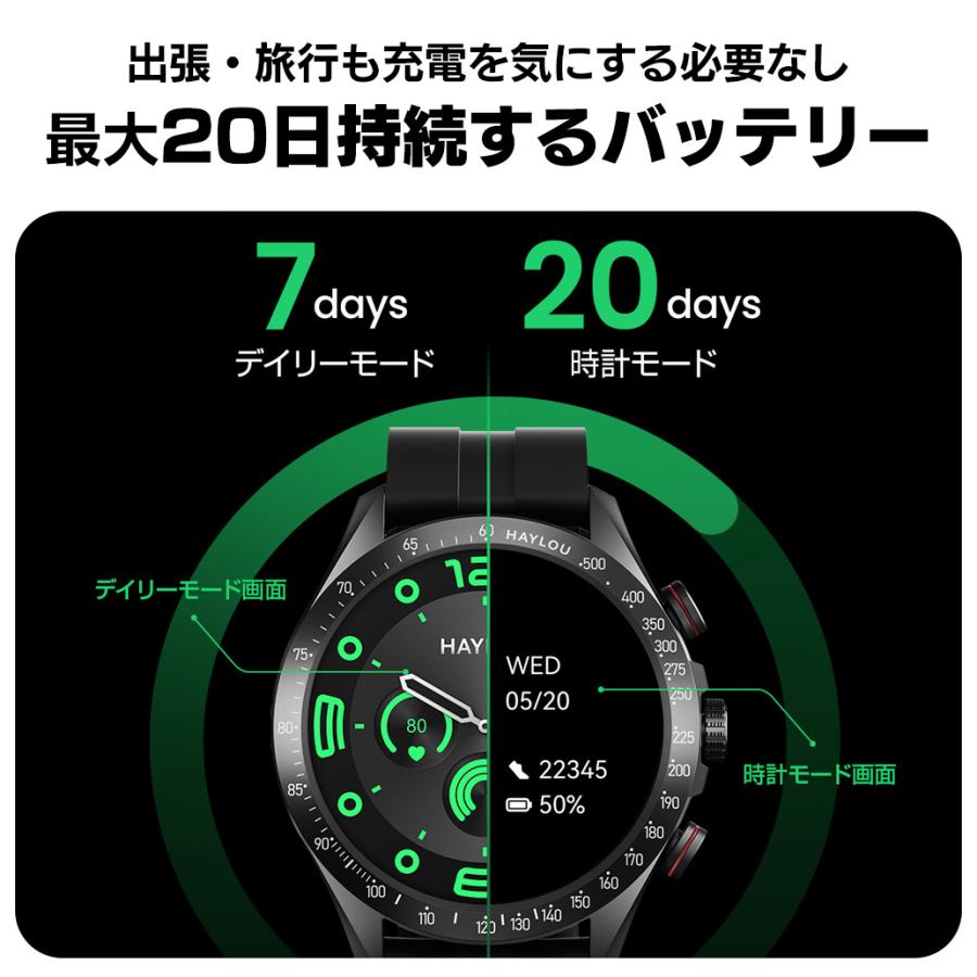 HAYLOU（ハイロー） 在庫限り スマートウォッチ 通話機能 丸型 メンズ Haylou Solar Pro 大画面 防水 心拍数 睡眠 常時表示  常時点灯 iPhone Android 【STK】 : アイデア雑貨1000点以上MONO生活 - 通販 - Yahoo!ショッピング