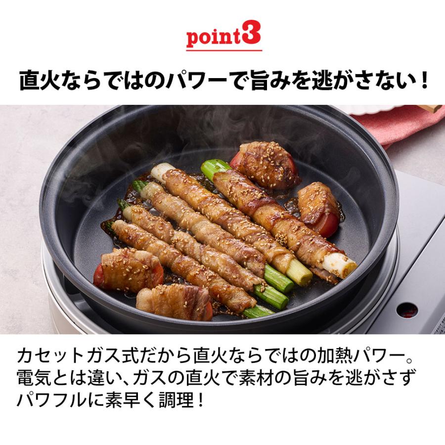 イワタニカセットフー ビストロの達人 プラス 1台6役 焼く 煮る 蒸す