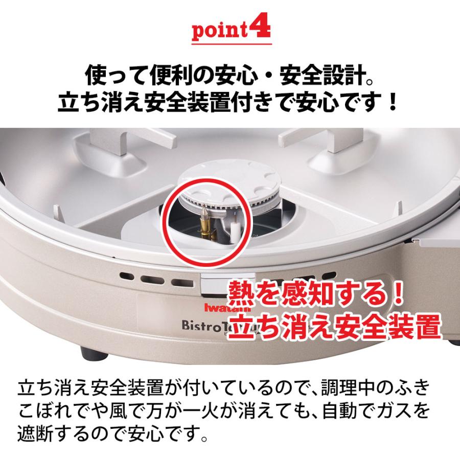 イワタニカセットフー ビストロの達人 プラス 1台6役 焼く 煮る 蒸す