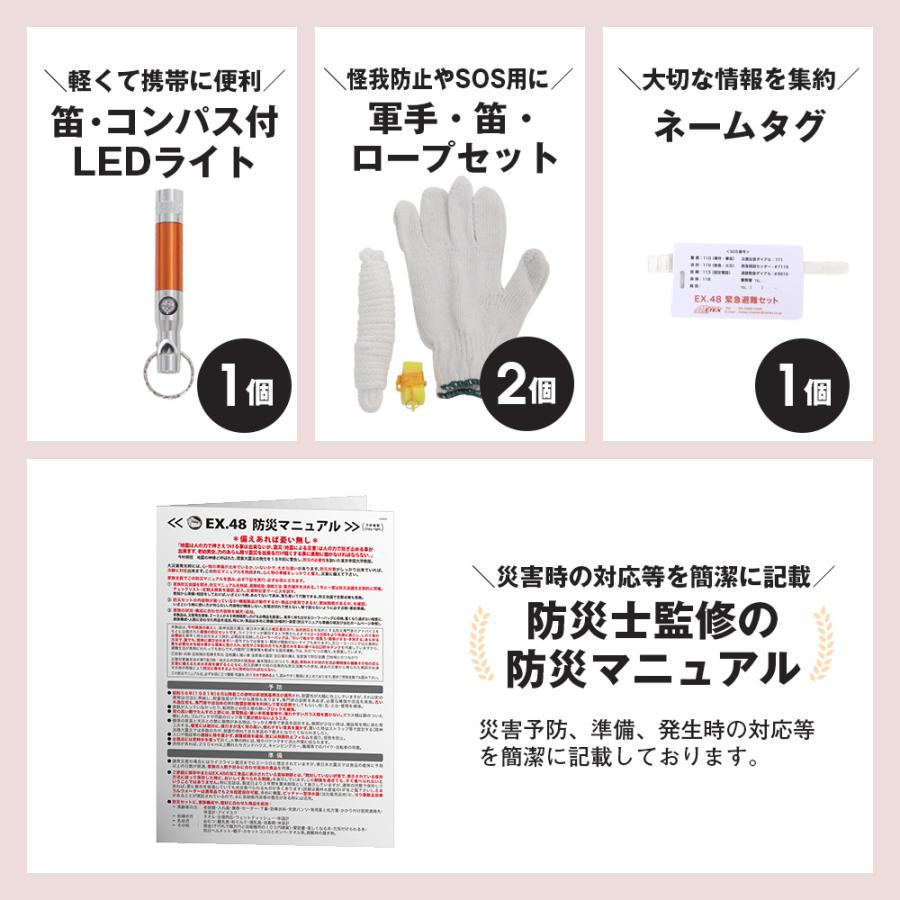 在庫限り 防災セット 防災リュック 72時間対応 防災用 2WAYバッグ【2人用】 非常用持ち出し袋 非常食 【STK】