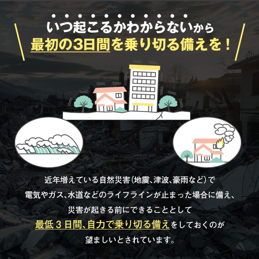 在庫限り 防災セット 防災リュック 72時間対応 防災用 2WAYバッグ【2人用】 非常用持ち出し袋 非常食 【STK】