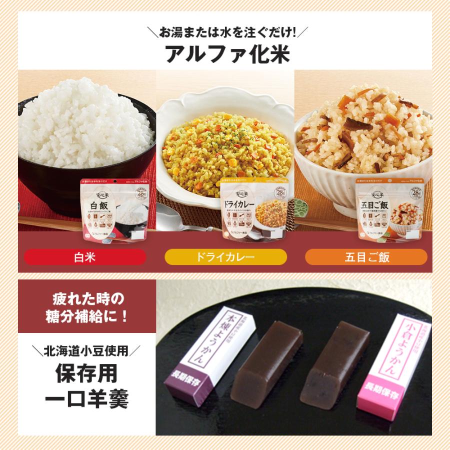 在庫限り 防災セット 防災リュック 72時間対応 防災用 2WAYバッグ【2人用】 非常用持ち出し袋 非常食 【STK】