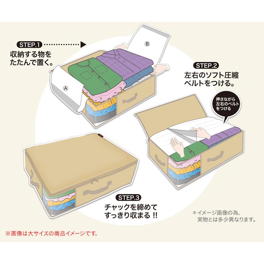 TEIJIN（テイジン） 乾っとデオケースライト 収納ケース 2025 ベージュ