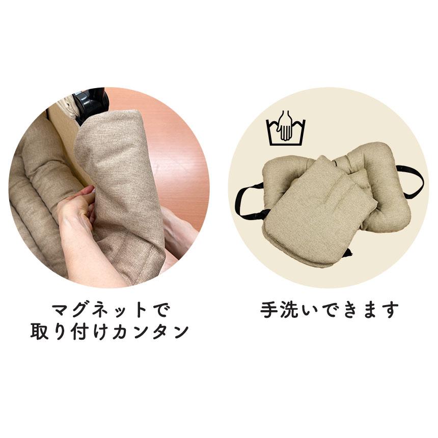 あごのせクッション(綿増量・ボア生地タイプ)中敷クッションセット