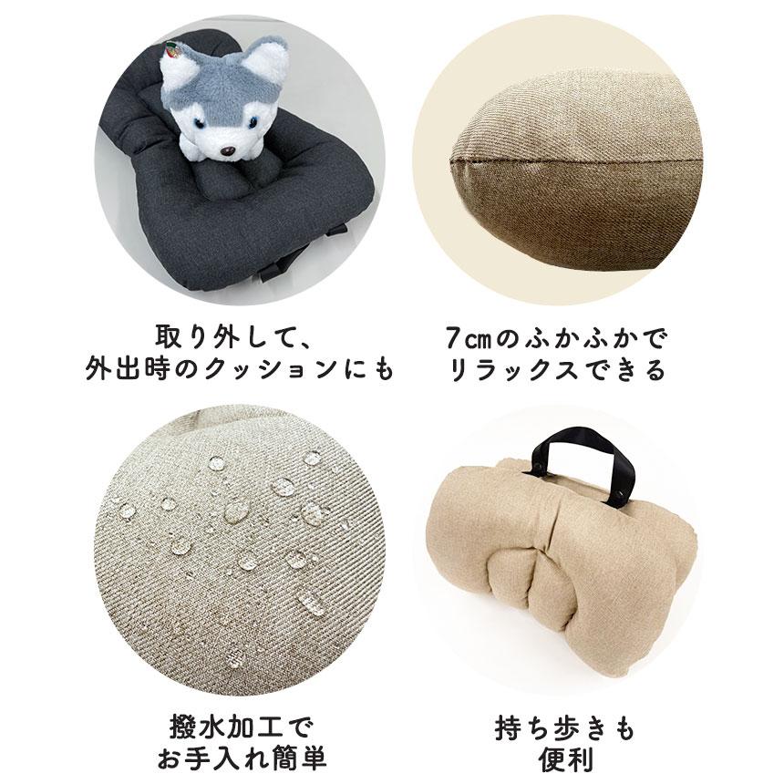 bow＆mew ペットカート 専用 クッション 2点セット ペットクッション