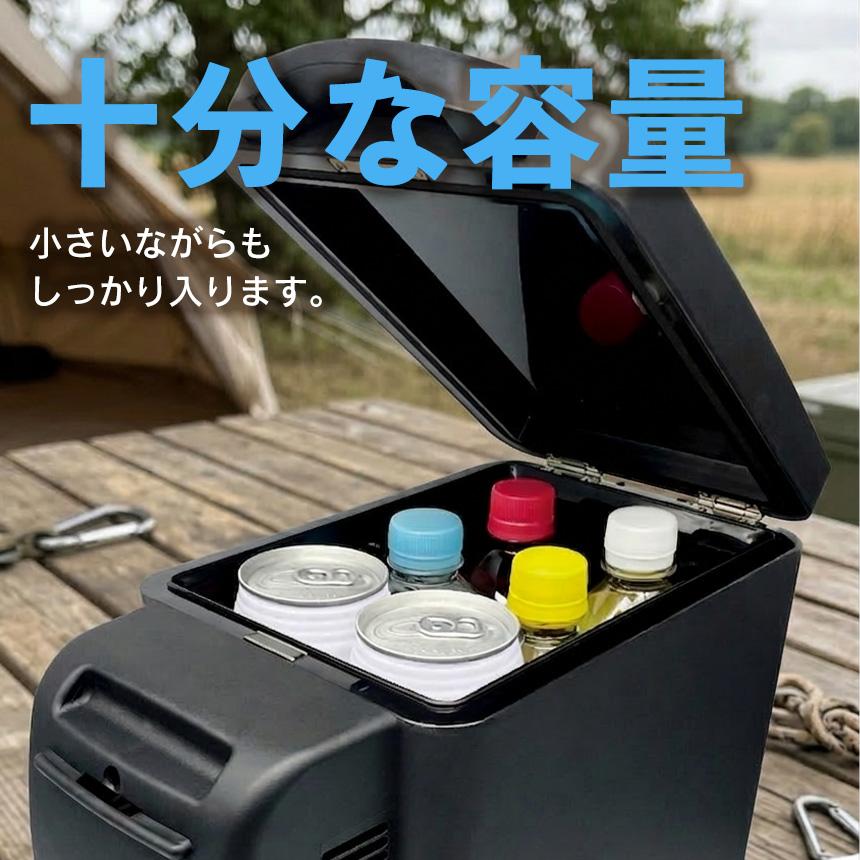 車載冷蔵庫 車内 保冷 保温庫 6L 保冷庫 10℃ - 60℃ ボックス 2WAY