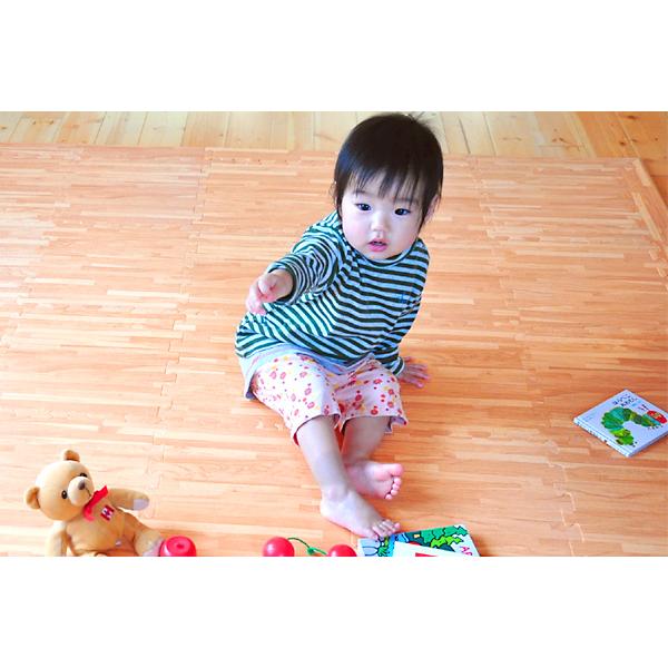 在庫限り 抗菌仕様　フロアーマット　ツートンカラー　　ベビー用フロアマット☆赤ちゃんのハイハイ時の膝の保護に 【STK】 | Little Princess | 05