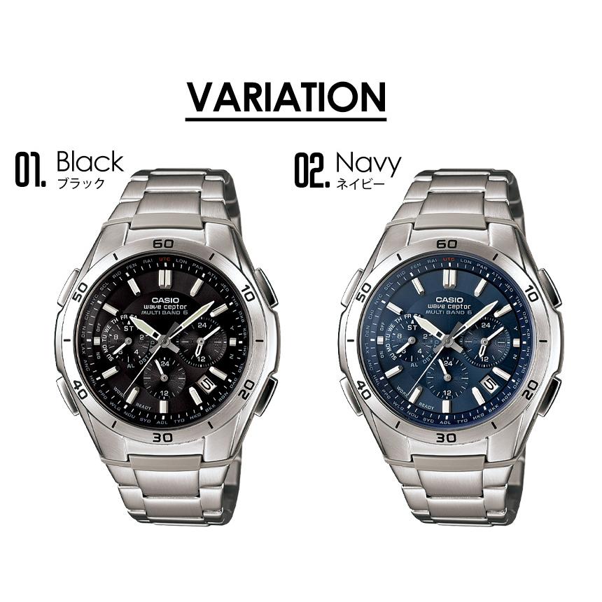 WAVE(CASIO) カシオ腕時計 電波ソーラー メンズ クロノグラフ WAVE(CASIO) カシオ腕時計 電波ソーラー メンズ クロノグラフ