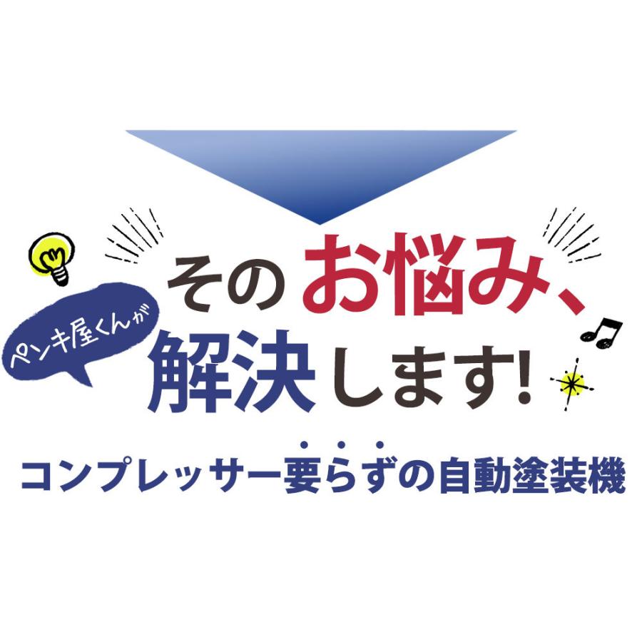 スプレーガン 電動 電動スプレーガン 塗装ガン エアスプレーガン 塗料 車 塗装機 コンプレッサー不要 電動塗装機  電動ペインター 家庭用 ペンキ屋くん｜wide｜03