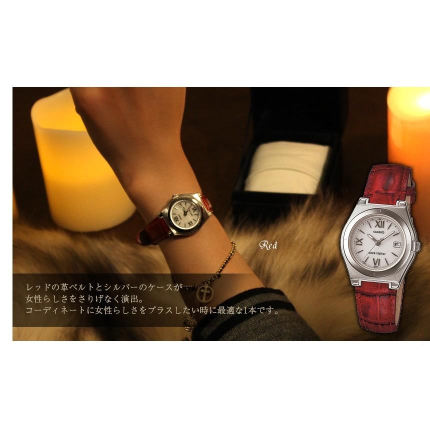 WAVE(CASIO) カシオ腕時計 レディース 電波ソーラー 電池交換 WAVE(CASIO) カシオ腕時計 レディース 電波ソーラー 電池交換