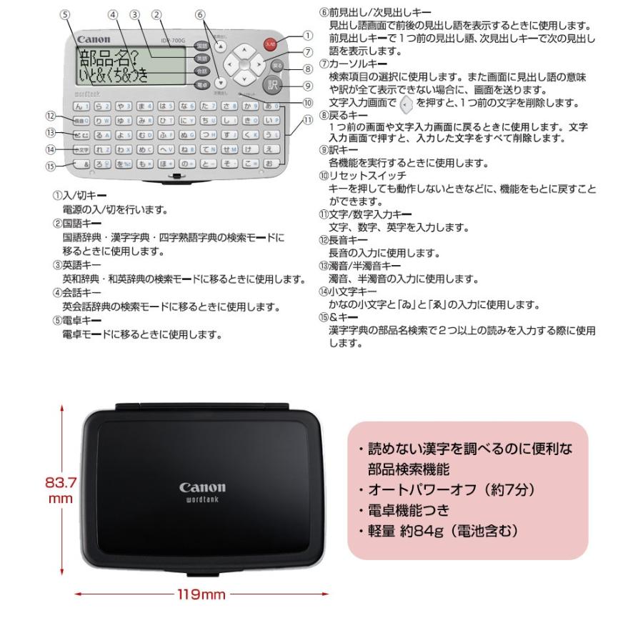 キヤノン（Canon） 電子辞書 高校生 中学 中学生 大学生 英語 シニア