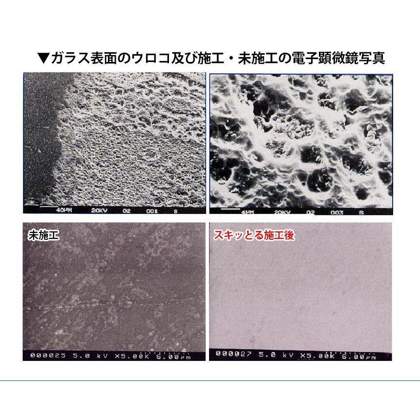 フロントガラス 撥水 ウインドウコーティング 車 窓 コーティング 車 窓ガラス 撥水剤 撥水コーティング 油膜取り スキッとる 油膜とり GPコート スキットル |  | 09