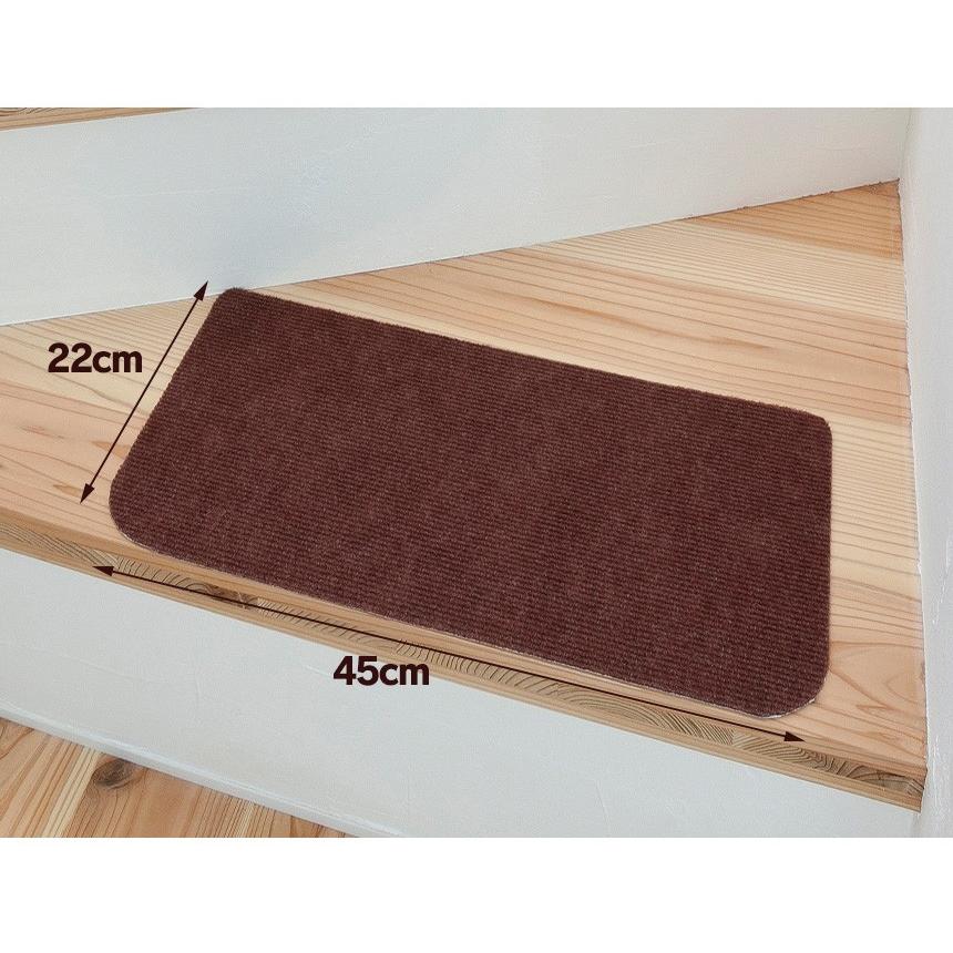 階段 滑り止め 犬 ペット用品 階段マット 犬用 おしゃれ 階段対策 滑り止めマ ット 15枚 15枚セット 小型犬 老犬 シニア犬 傷防止 通販 ペットグッズ ズレない | ブランド登録なし | 03