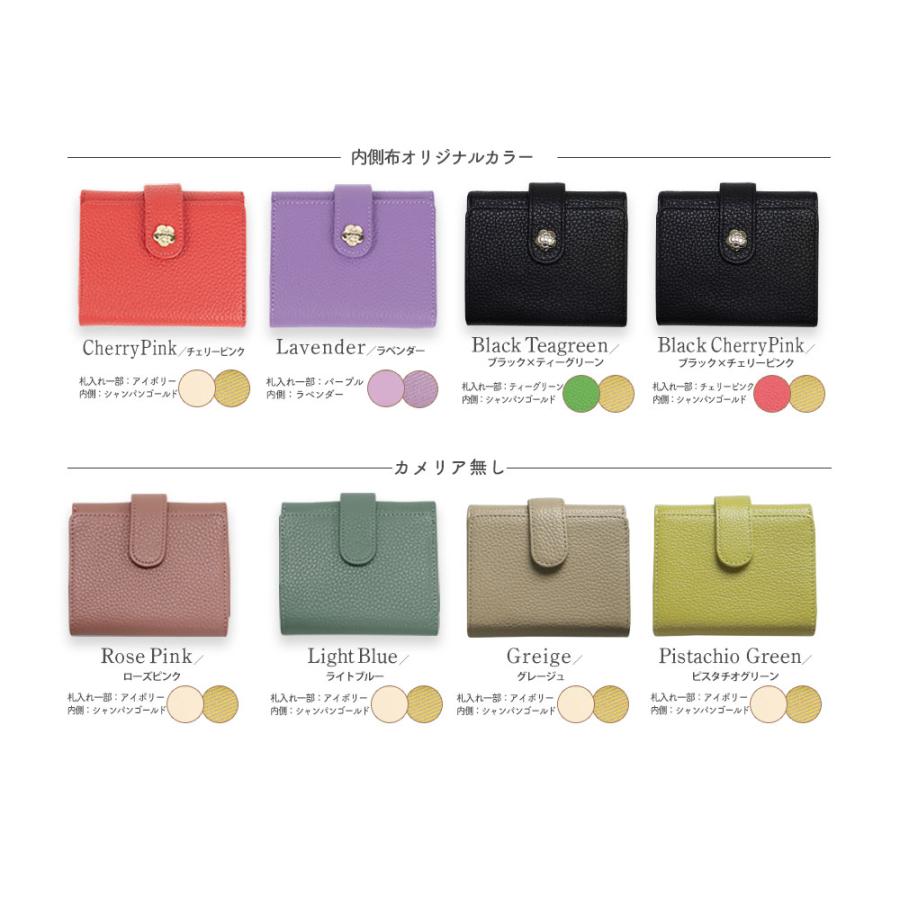 RuriHari ミニ財布 レディース 二つ折り 三つ折り財布 本革 RuriHari ミニ財布 レディース 二つ折り 三つ折り財布 本革