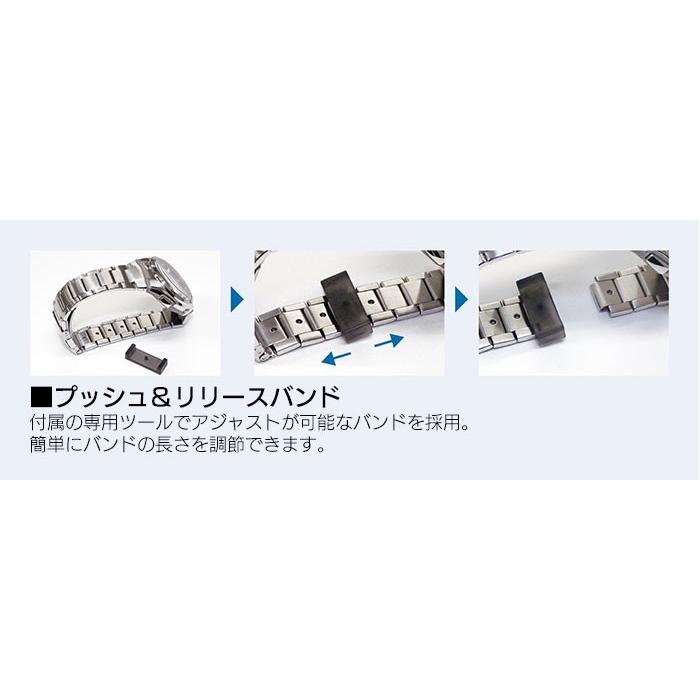 腕時計 メンズ カシオ 腕時計 WVA-M640TD 電波ソーラー 正規店 父の日 ウェーブセプター チタン アナログ 軽い 軽量 チタンボディ ギフト 無料ラッピングの画像