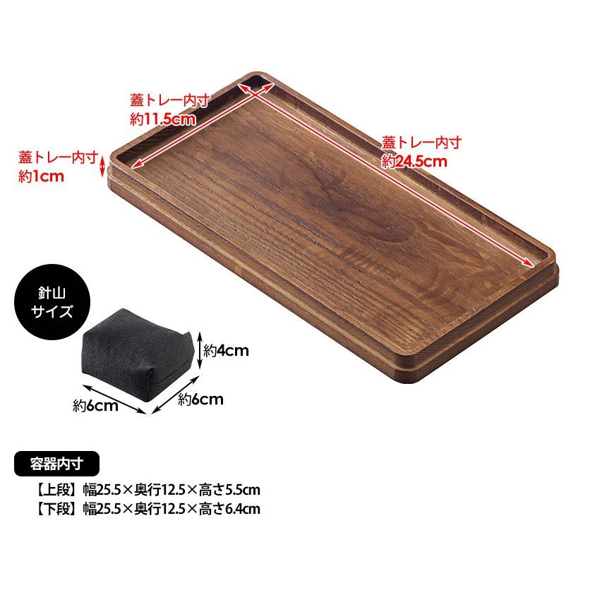 正規品・未開封 ソートボックス ワンハンドルの重箱風裁縫バスケット（裁縫箱/ソーイング