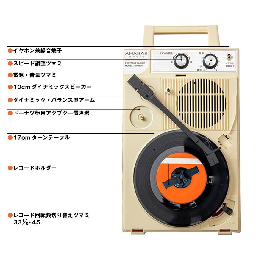 ANABAS レコードプレーヤー 【コロンビアgp-3の復刻版 ANABAS レコードプレーヤー 【コロンビアgp-3の復刻版