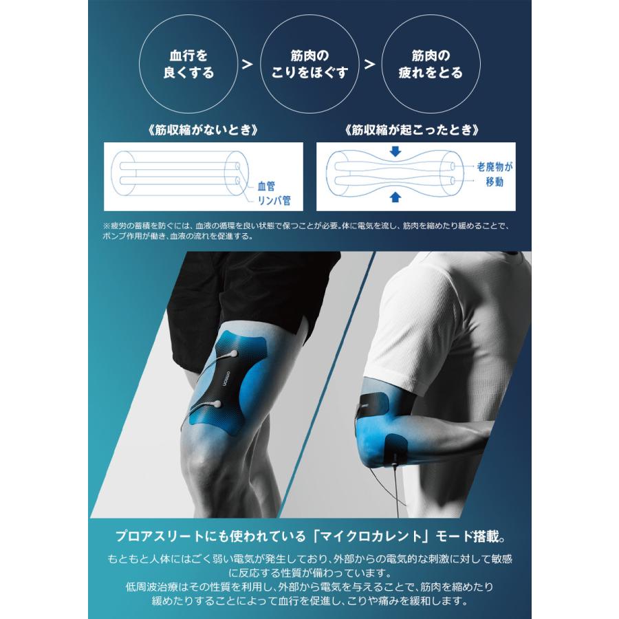 オムロン 低周波治療器 膝 腰 家庭用 【6枚のパッド付き】 電気 オムロン 低周波治療器 膝 腰 家庭用 【6枚のパッド付き】 電気