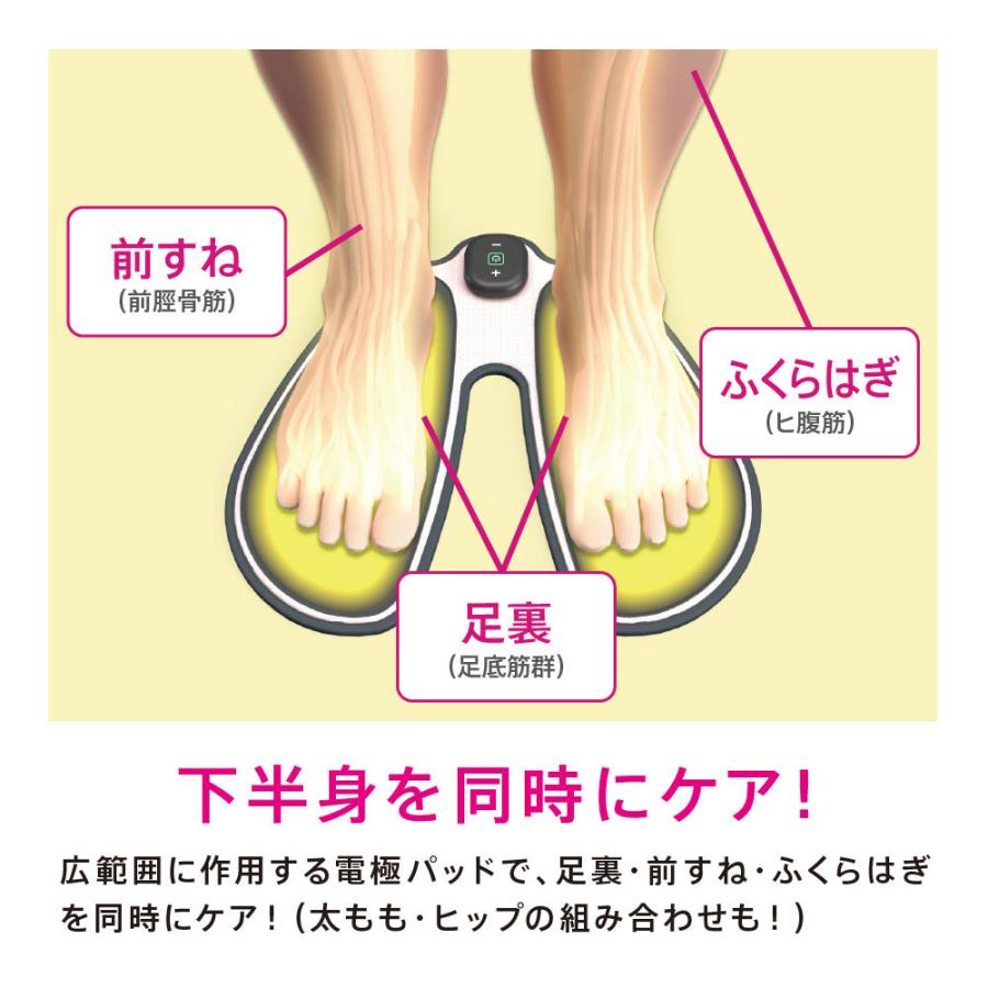 WELLSPO テレビで紹介☆ カルフット EMS Calfoot 足裏EMS 室内