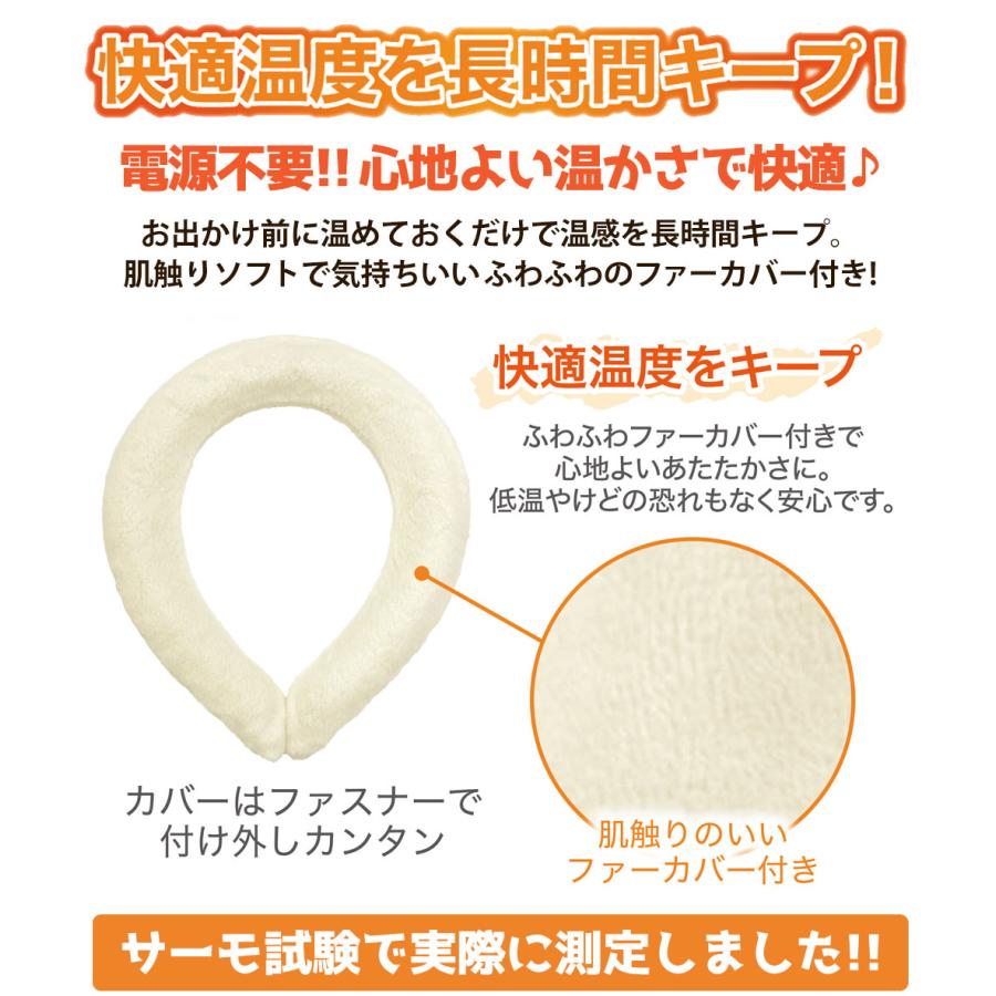 在庫限り ウォームリング PCM HOT RING PCM素材 ネックウォーマー