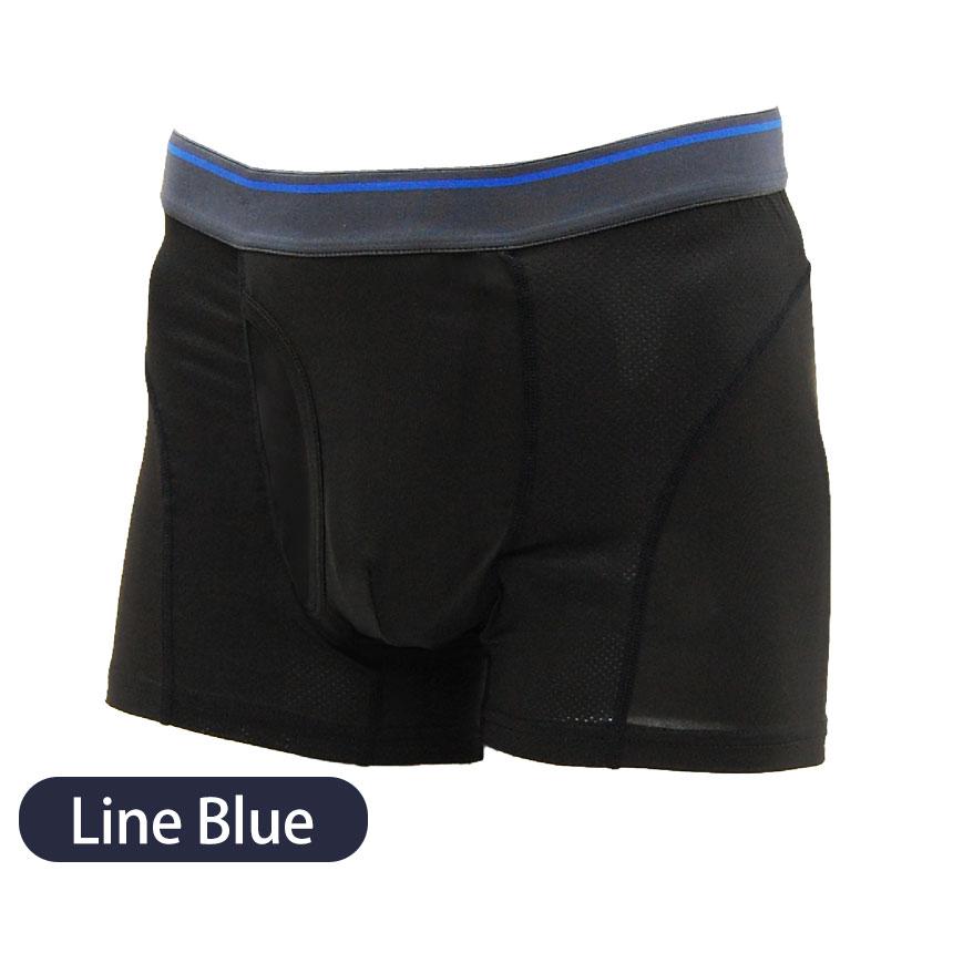 在庫限り 尿漏れパンツ 蒸れない メッシュ 夏用 男性 通気性 メンズ 夏 吸水量約15cc 失禁パンツ 消臭 3枚組 ボクサーパンツ 前開き 軽失禁 【STK】 | ブランド登録なし | 13