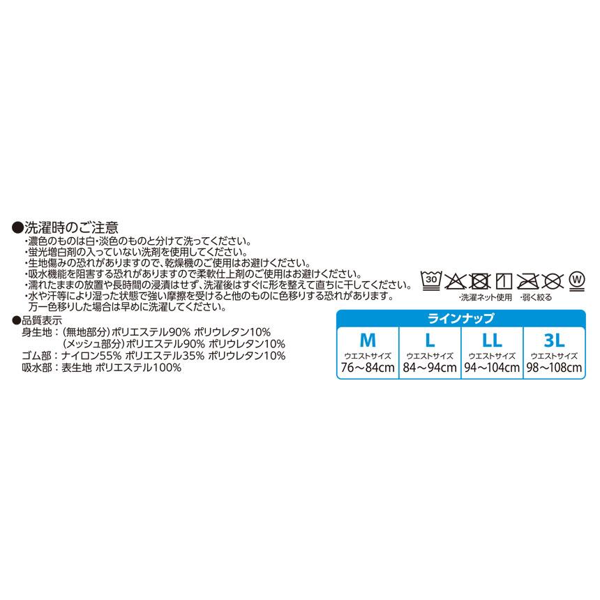在庫限り 尿漏れパンツ 蒸れない メッシュ 夏用 男性 通気性 メンズ 夏 吸水量約15cc 失禁パンツ 消臭 3枚組 ボクサーパンツ 前開き 軽失禁 【STK】 | ブランド登録なし | 16