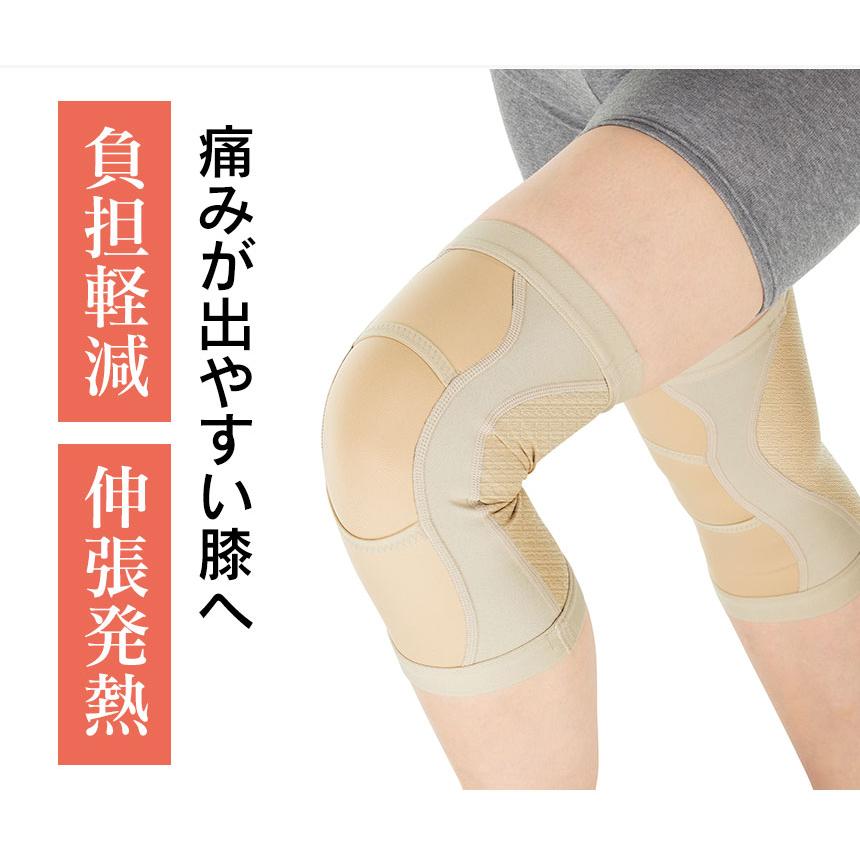 【10%還元】TV紹介 膝サポーター アルコープラス【2枚組】 皮膚感覚ひざサポーター arukoプラス ひざサポーター | ブランド登録なし | 07
