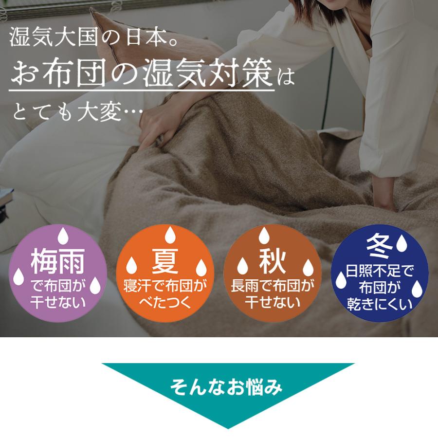 TEIJIN（テイジン） 【直送】除湿マット 除湿シート シングル 90×180