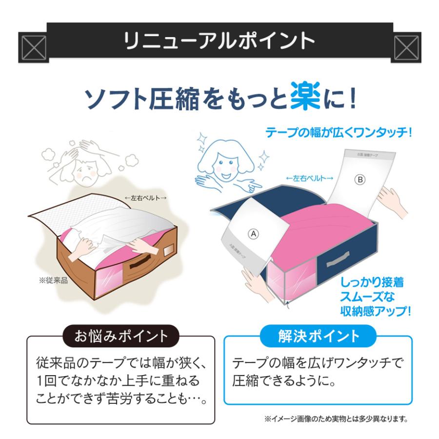 TEIJIN - 収納ケース  収納パック ベージュ 大 4個組 乾っとデオケースライト テイジン TEIJIN 乾っとデオケース ライト 大 同色4個セット / 収納ケース