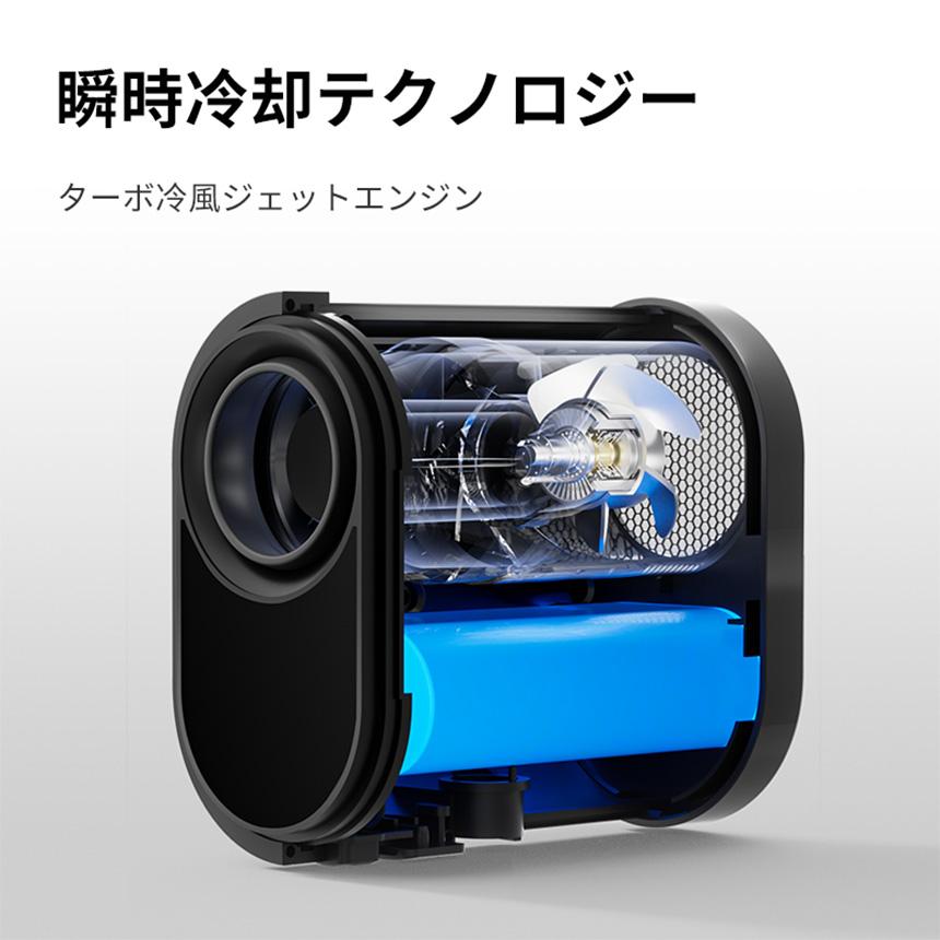 在庫限り ベルトファン 腰掛け扇風機 MX-6 瞬間冷却 3WAY 着る 空調 金属ボディ 首掛け ハンズフリー ストラップ 大風量 静音 卓上 【STK】 | ブランド登録なし | 04