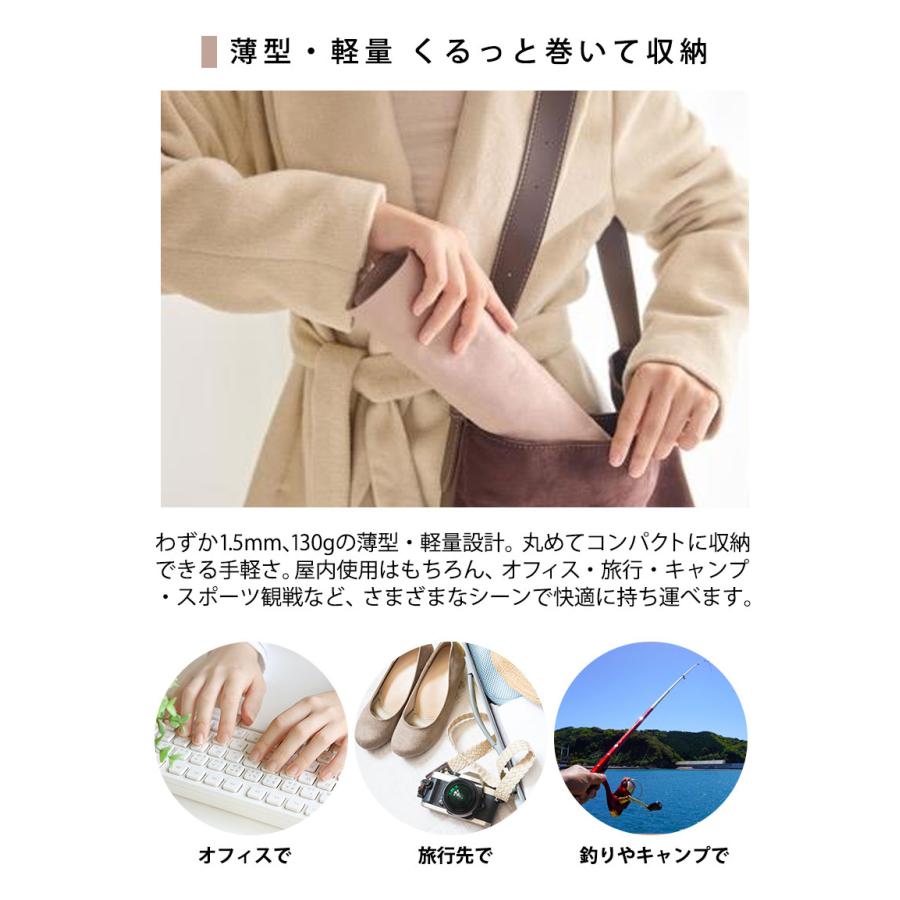 ホットマット カイロ 充電式 INKO EXTRA ヒーティングパッド スエード usb インク ヒーター 薄い インコ ホットシート ホットパッド | INKO | 04