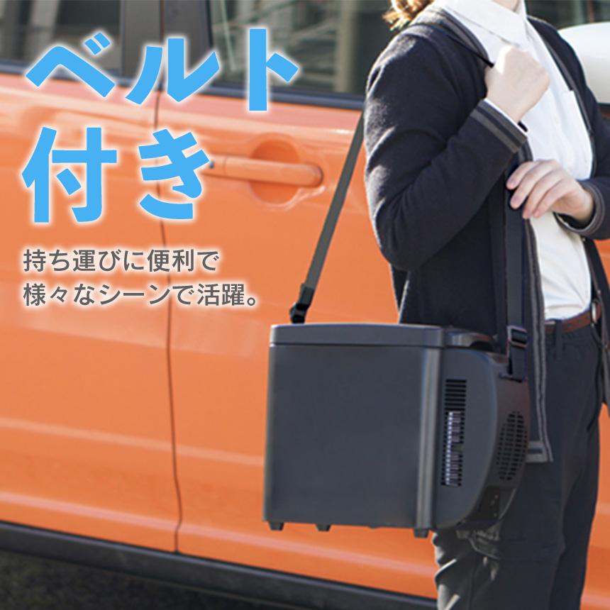 車載冷蔵庫 車内 保冷 保温庫 6L 保冷庫 10℃ - 60℃ ボックス 2WAY シガーソケット DC12V ペットボトル6本 旅行 アウトドア 渋滞 RAMASU ラマス RA-RS6 | ブランド登録なし | 06