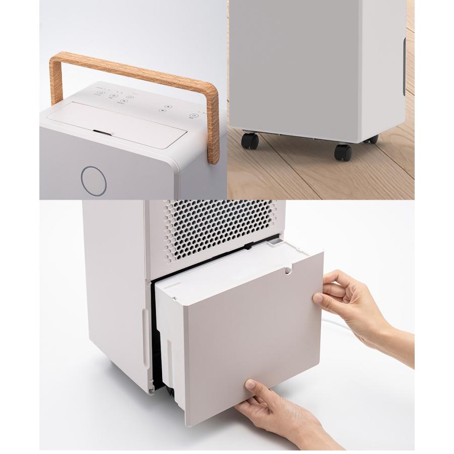除湿機 コンプレッサー 衣類乾燥 パワフル 6L カビ対策 木目調 THREEUP スリーアップ コンプレッサー式 梅雨 夏 湿気対策 ウッドドライ 除湿 おしゃれ DH-T2631 | THREEUP | 09