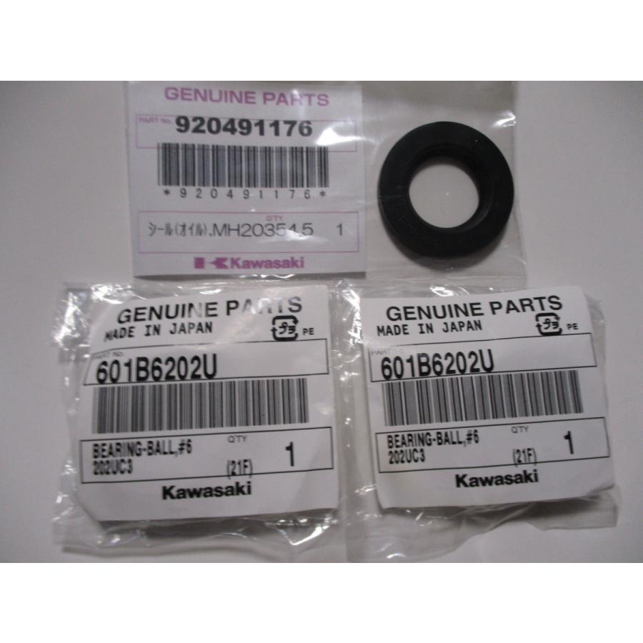 送料無料★新品★ＫＬＸ２５０／ＥＳ／Ｒ／ＳＲ／ＫＬＸ３００★純正フロントホイールベアリングセット |  | 01